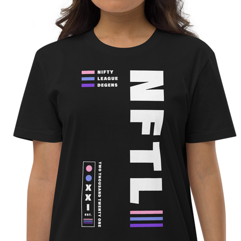 NFTL Organic Cotton Women's T-shirt Dress - Nifty League