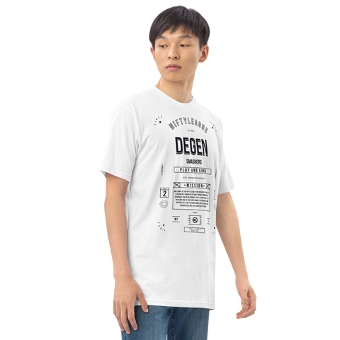 Nifty League Mission Premium Men’s Heavyweight T-Shirt