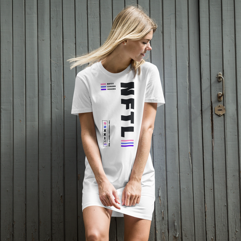NFTL Organic Cotton Women's T-shirt Dress - Nifty League
