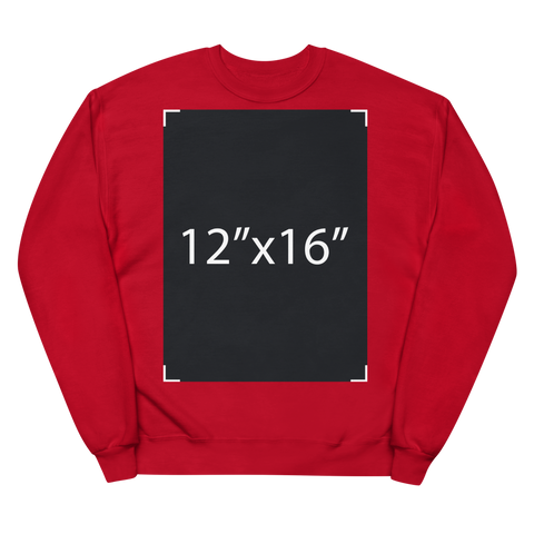 Unisex Sweatshirt (Front/Back Print)