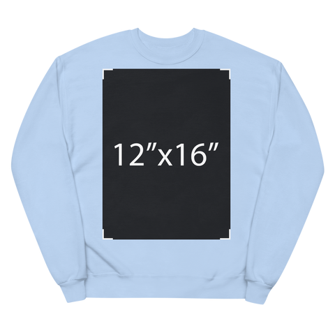 Unisex Sweatshirt (Front/Back Print)